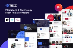 Mua Tecz - IT Solutions React Next js Template giá rẻ