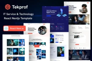 Mua Tekprof - IT Solutions React NextJs Template giá rẻ