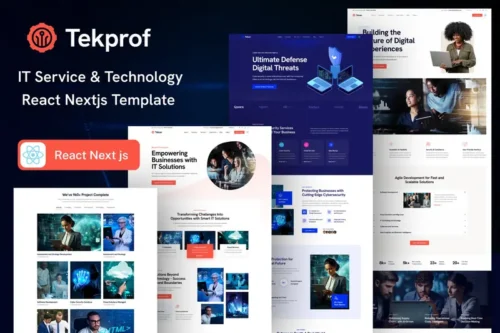 Mua Tekprof - IT Solutions React NextJs Template giá rẻ