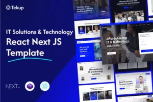 Mua Tekup - Technology IT Services Next Js Template giá rẻ