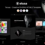 Telusa – Creative Portfolio HTML5 Template