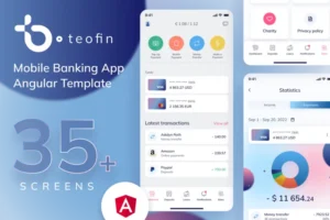 Mua Teofin - Angular Mobile Banking App | PWA giá rẻ