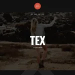 Tex – Creative One Page Portfolio Template