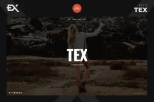 Mua Tex - Creative One Page Portfolio Template giá rẻ