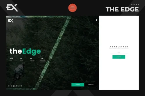 Mua The Edge - Premium Under Construction Template giá rẻ