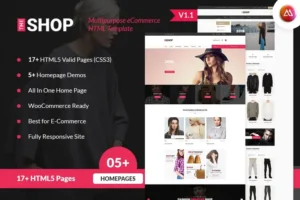 Mua The Shop | Multipurpose e-commerce HTML Template giá rẻ