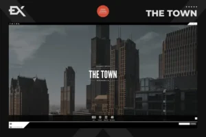 Mua The Town - Responsive Coming Soon Page giá rẻ
