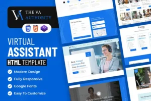 Mua The VA Authority | Virtual Assistant HTML Template giá rẻ