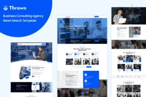 Mua Thrown-Business Agency React NextJS Template giá rẻ