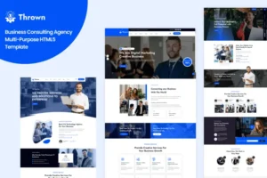 Mua Thrown-Business Consulting Agency HTML5 Template giá rẻ