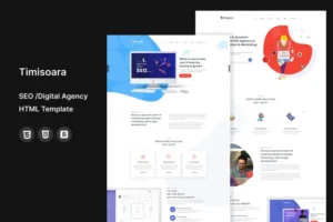 Mua Timisoara - SEO /Digital Agency HTML5 Template giá rẻ