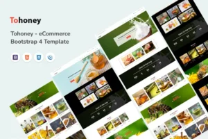 Mua Tohoney - eCommerce Bootstrap Template giá rẻ
