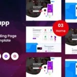 Topapp – App Landing Page Template