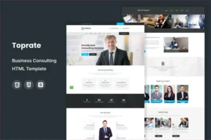 Mua Toprate - Business Consulting HTML Template giá rẻ