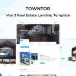 Towntor – Vue Real Estate & Property Template