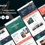 Transfar – Transport & Logistic React Template
