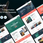 Transfar – Transportation & Logistic HTML Template