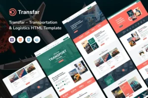 Mua Transfar – Transportation & Logistic HTML Template giá rẻ