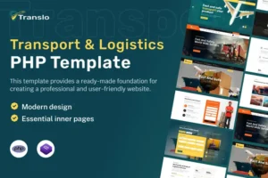 Mua Translo - Transport and Logistics PHP Template giá rẻ