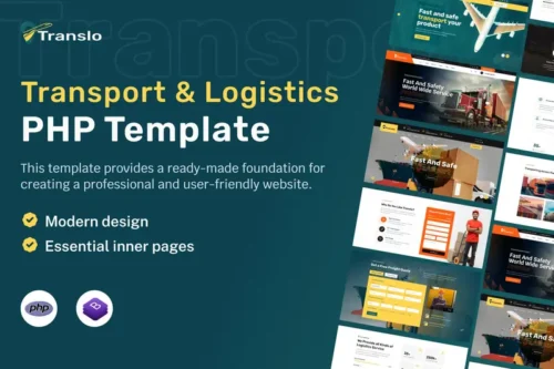 Mua Translo - Transport and Logistics PHP Template giá rẻ