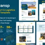 Transp – Transport Courier & Logistics NextJS