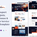 TransPro – Transport, Logistic, Warehouse Template