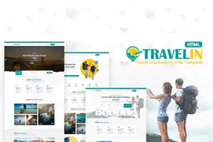 Mua Travelin - Travel Tour Booking HTML Templates giá rẻ