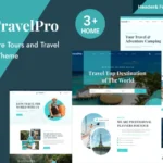 TravelPro – Tour and Travel Agency Django Template