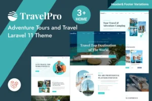 Mua TravelPro -Tour & Travel Agency Laravel Template giá rẻ