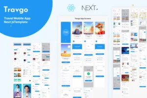 Mua Travgo - Travel Mobile App React Template giá rẻ