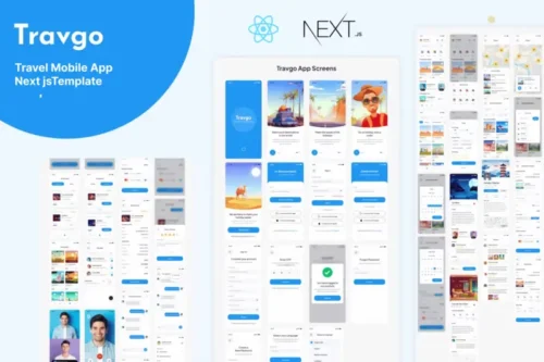Mua Travgo - Travel Mobile App React Template giá rẻ