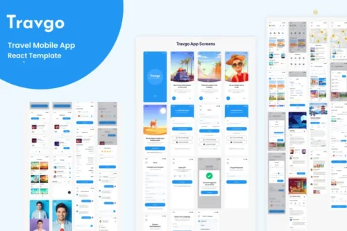 Mua Travgo - Travel Mobile App React Template giá rẻ