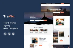 Mua Travio - Tour & Travels Agency Template giá rẻ