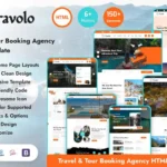 Travolo – Travel Agency Tour Booking HTML Template