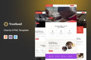 Mua Trusthand - Charity HTML Template giá rẻ