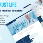 Trustlife – Medical and Health Landing Page