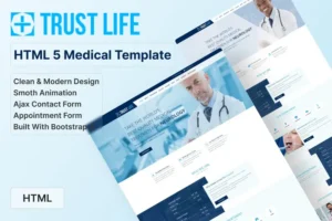 Mua Trustlife - Medical and Health Landing Page giá rẻ