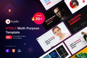 Mua Trydo - Agency and Portfolio Template giá rẻ