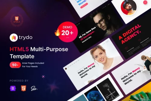Mua Trydo - Agency and Portfolio Template giá rẻ