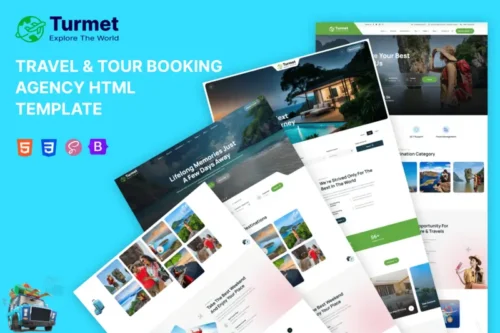 Mua Turmet - Travel & Tour Agency HTML Template giá rẻ