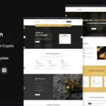 Tuscon – Bitcoin And Crypto Currency HTML Template