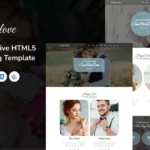 Twain Love – Responsive HTML5 Wedding Template