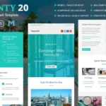 Twenty20 – Multipurpose Responsive Email Template