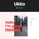 Ukko – React Portfolio Template