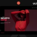 Ultimex – One Page Portfolio Template