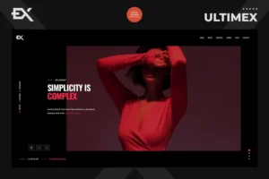 Mua Ultimex - One Page Portfolio Template giá rẻ