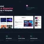 Ultranews – Creative Magazine HTML Bootstrap