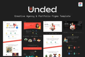 Mua Unded - Creative Portfolio Figma Template giá rẻ