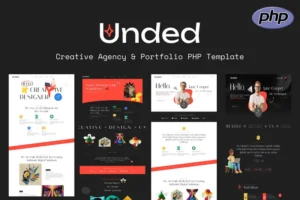 Mua Unded - Creative Portfolio PHP Template giá rẻ