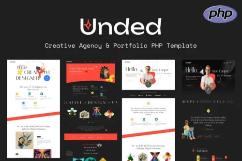 Mua Unded - Creative Portfolio PHP Template giá rẻ
